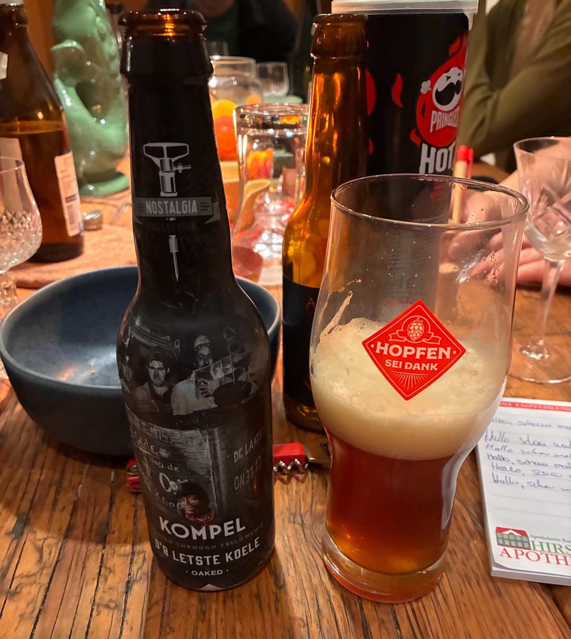 Kompel D'r letste koele, Belgium