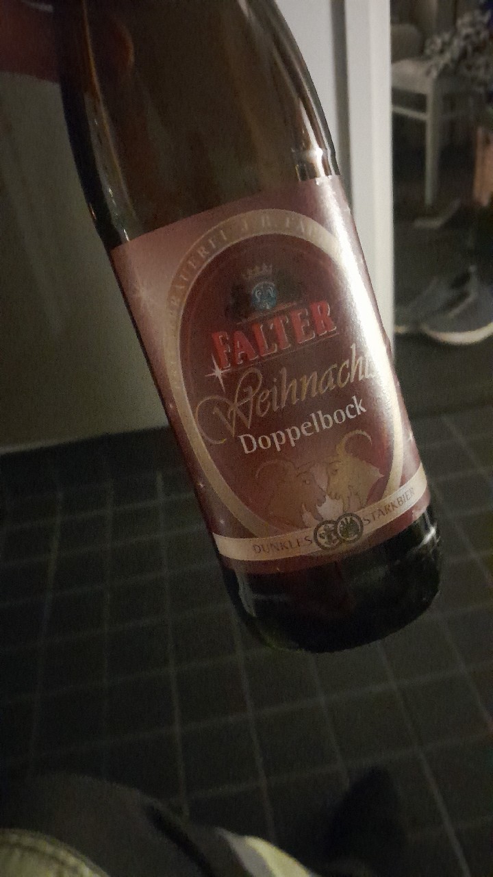 Falter Weihnachts Doppelbock, Privatbrauerei J.B. Falter Regen KG