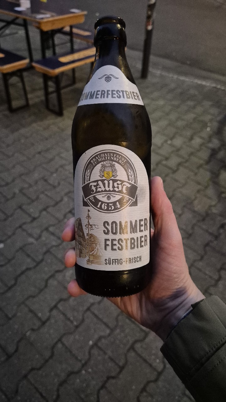 Faust Sommerfestbier, Brauhaus Faust