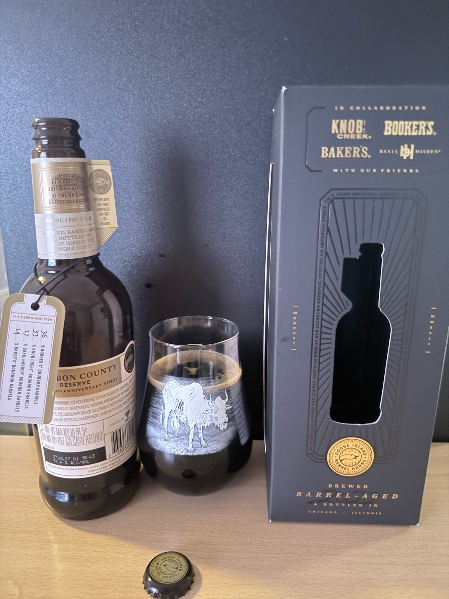 Bourbon County Reserve Brand 30th Anniverssary Stout (2022), United States