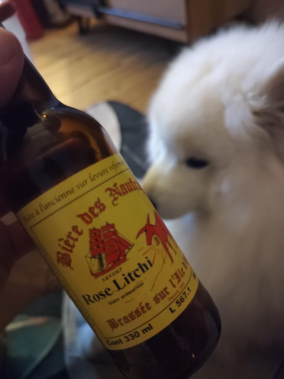 Bière Des Naufrageurs Rose Litchi, Brasserie Des Naufrageurs