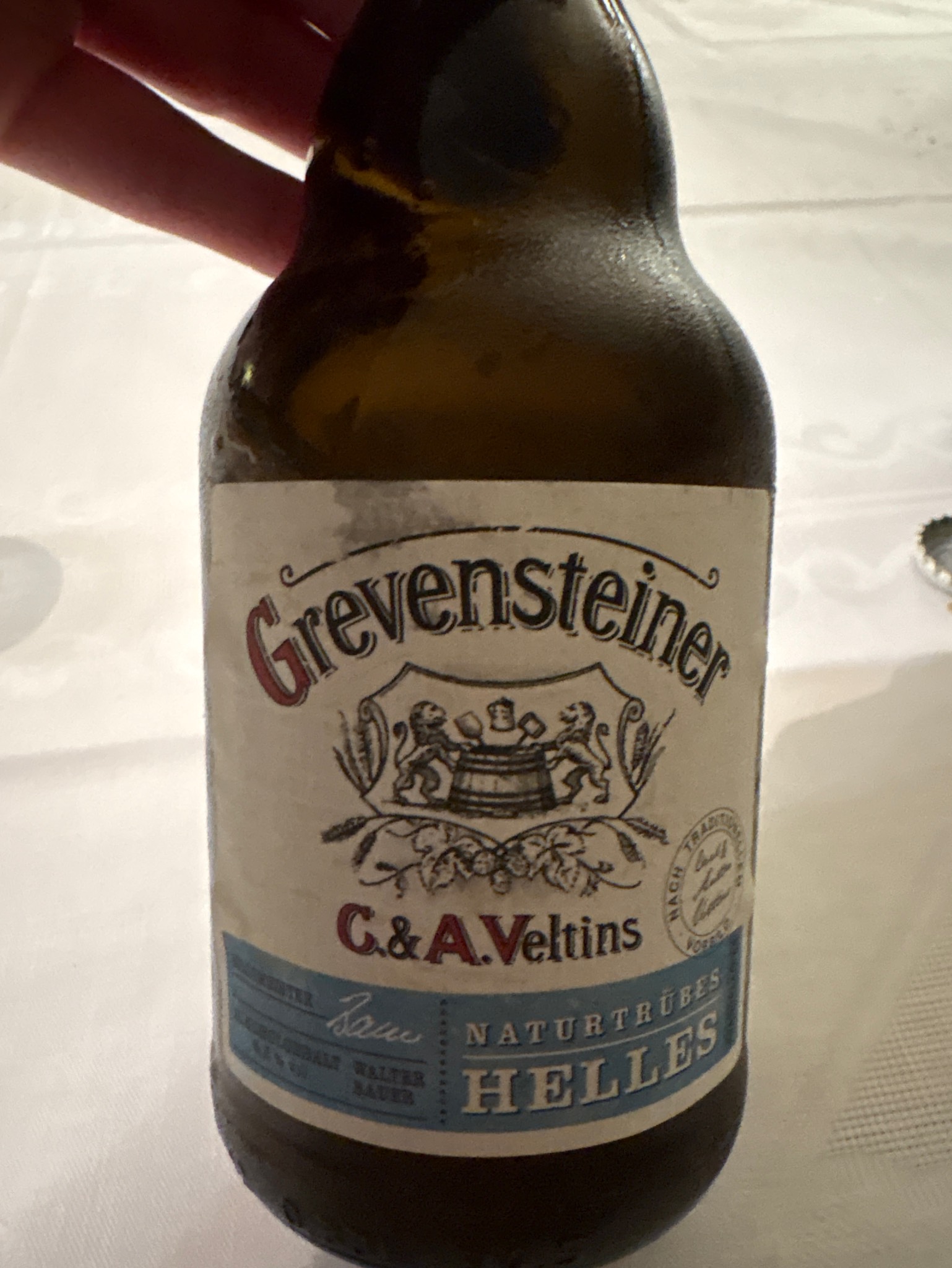 Grevensteiner Naturtrübes Grevensteiner Naturtrübes Helles (blue/blau), Germany