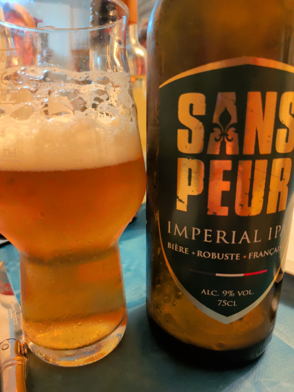 Sans Peur Imperial IPA, France