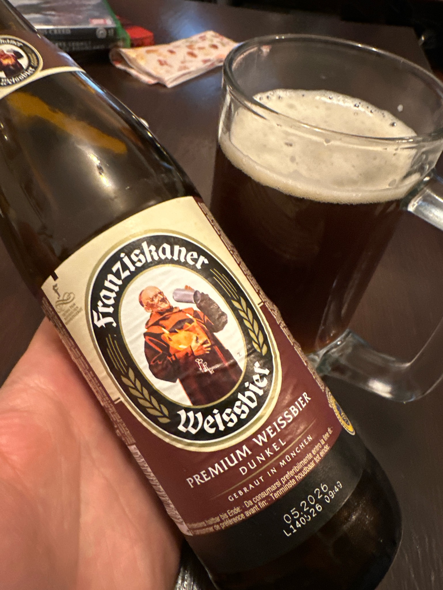 Franziskaner Premium Weissbier Dunkel, Germany