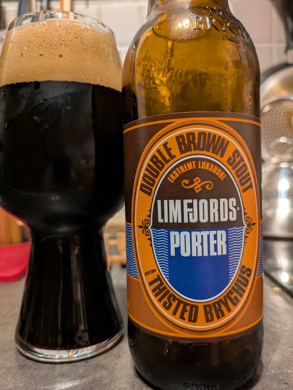 Limfjords Porter - Double Brown Stout, Denmark