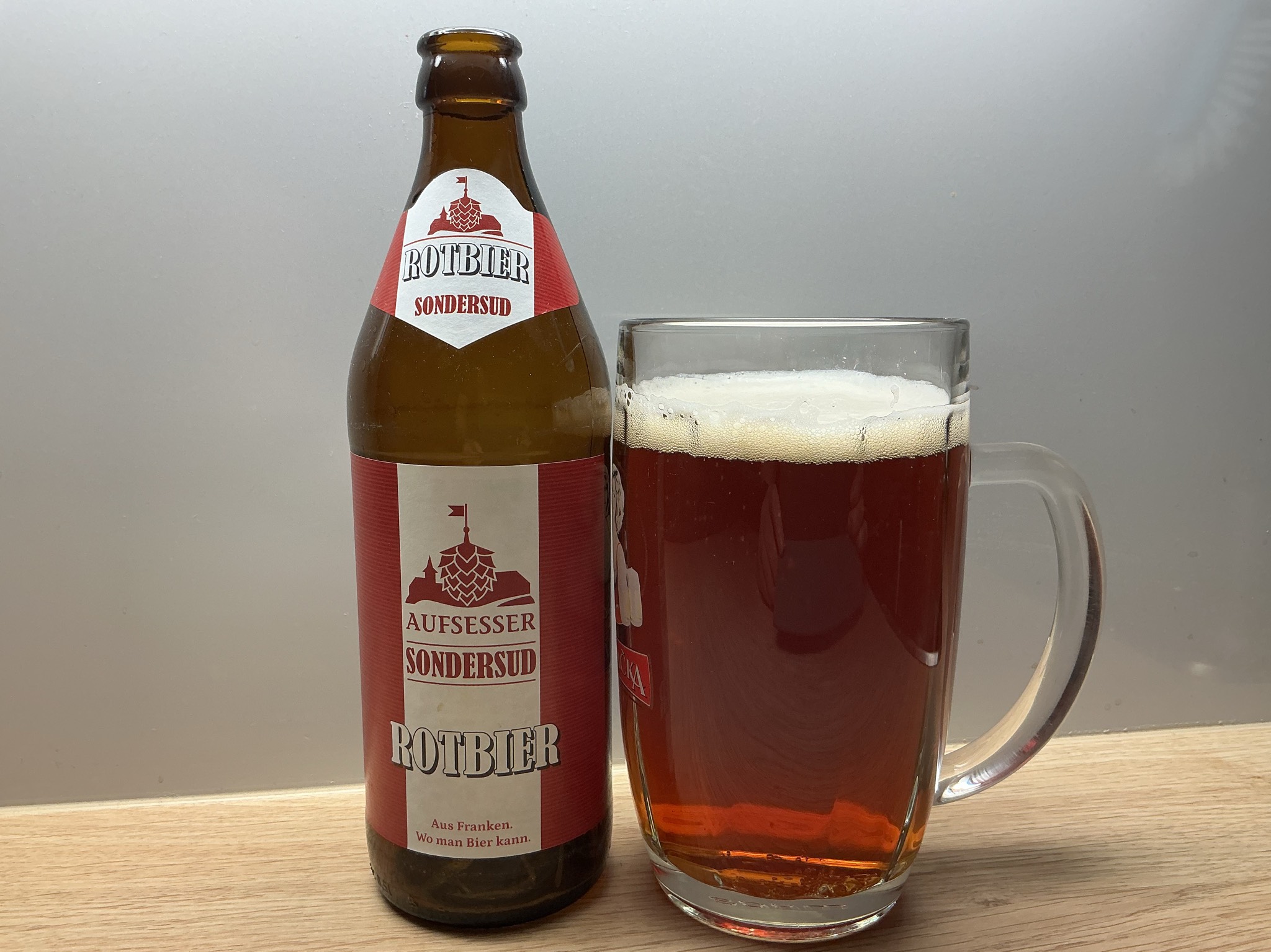 Aufsesser sondersud rotbier, Brauereigasthof Rothenbach (Aufsesser Brauerei)