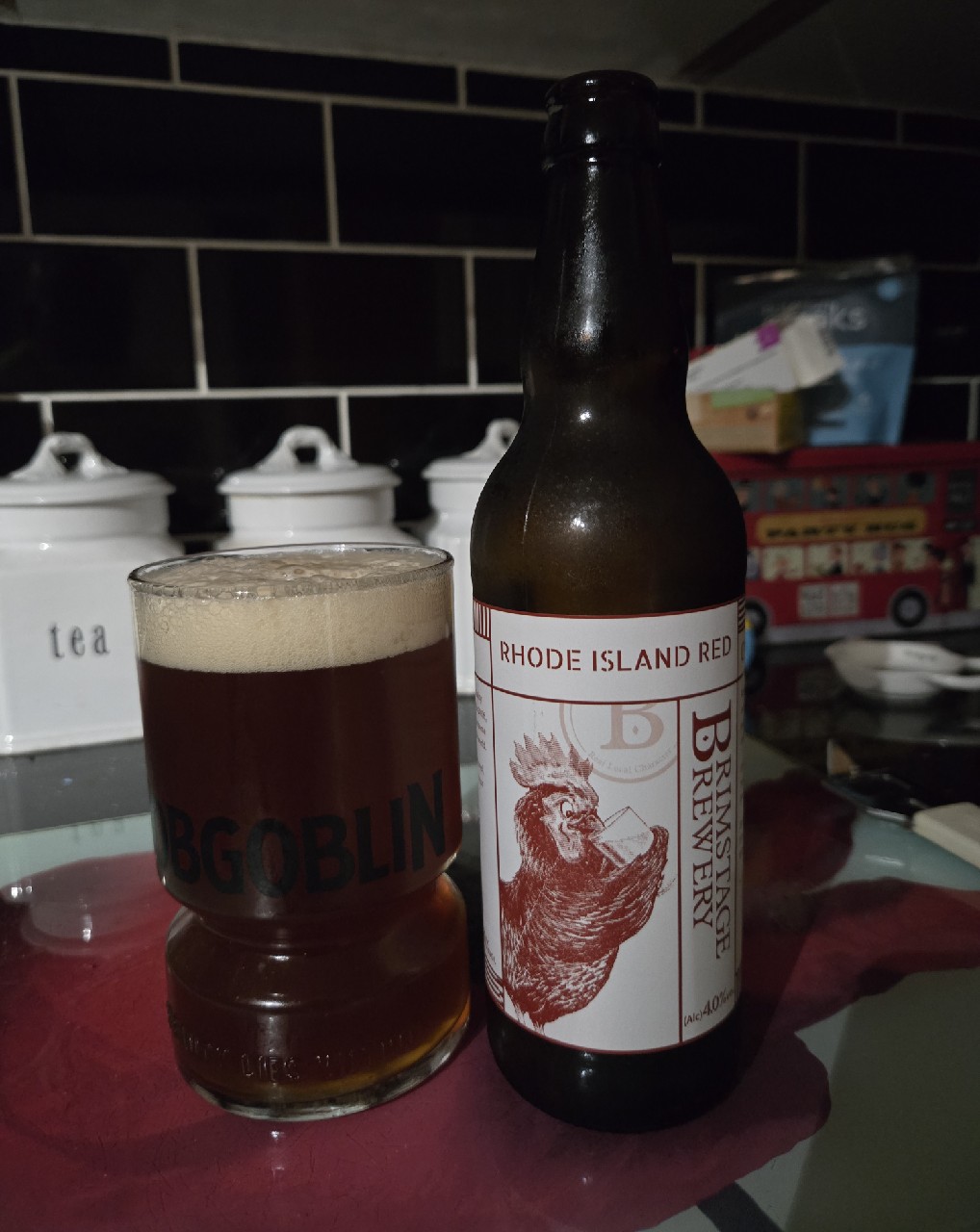 Rhode Island Red Rye, Brimstage Brewery