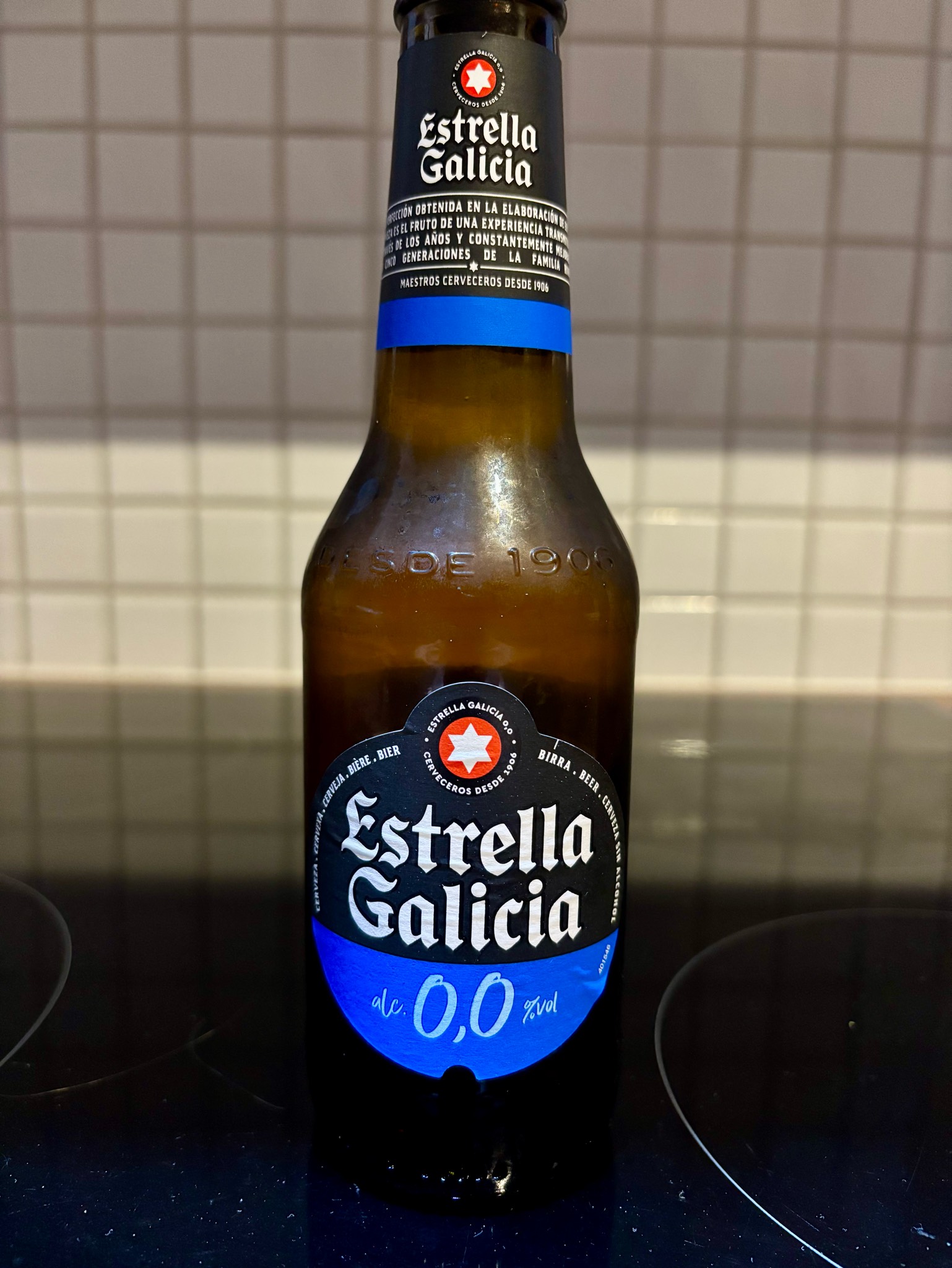 Estrella Galicia 0,0%, Spain
