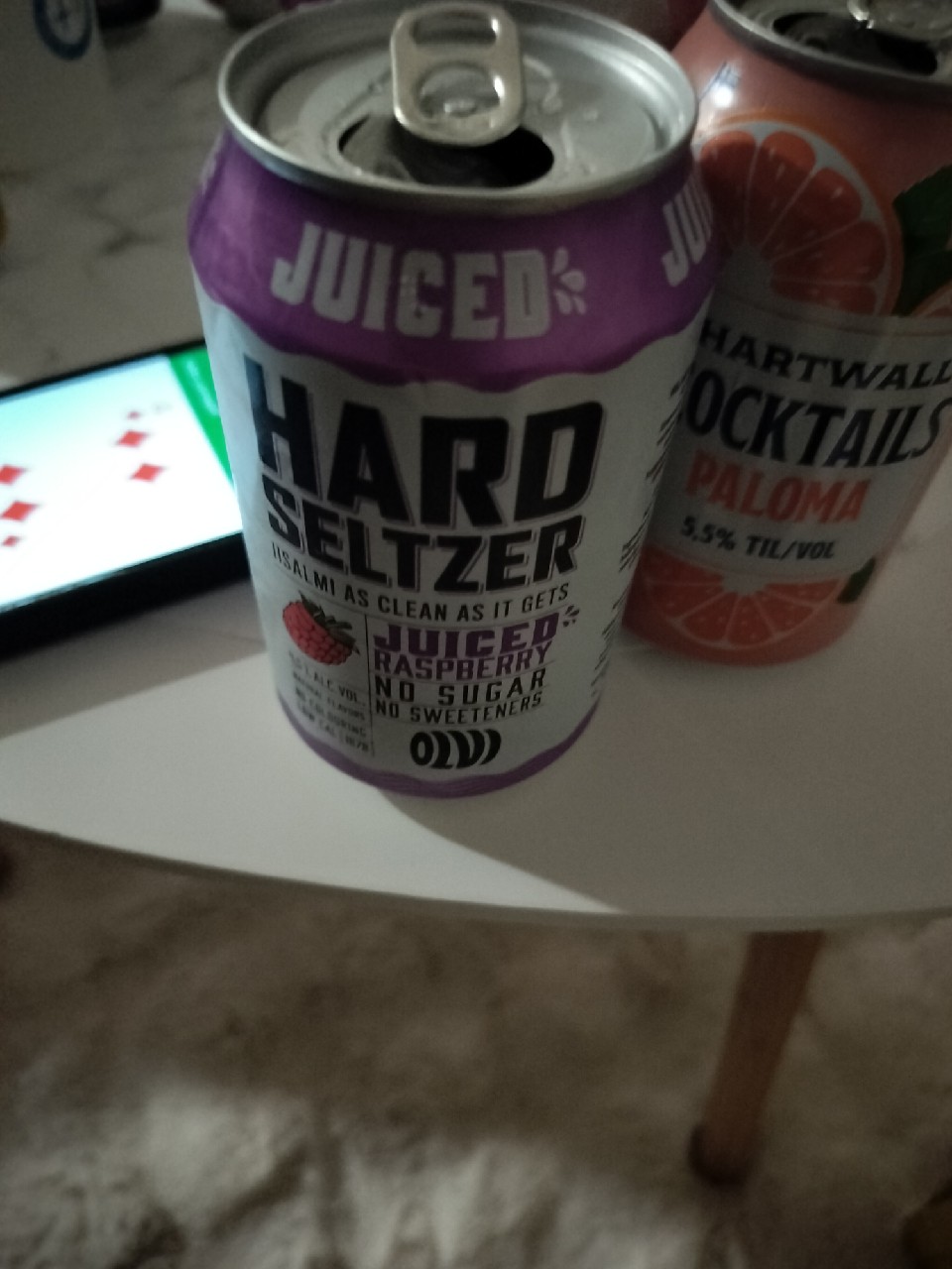 Hard Seltzer Juiced Raspberry, Finland