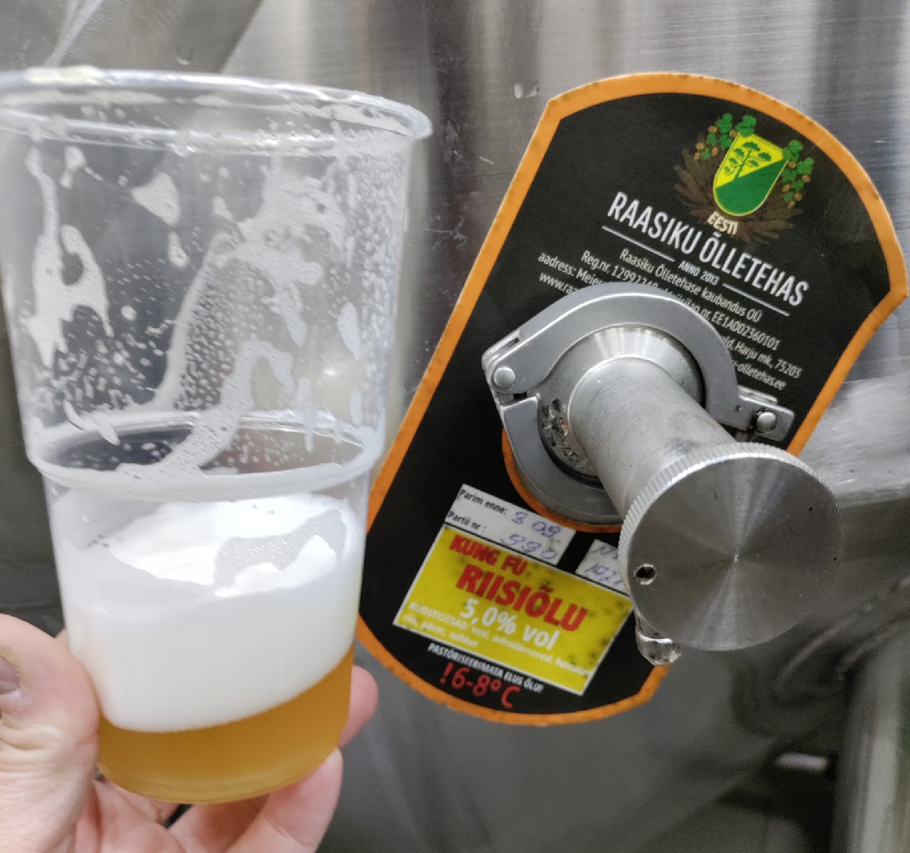 Kung Fu Riisiõlu, Raasiku Õlletehas