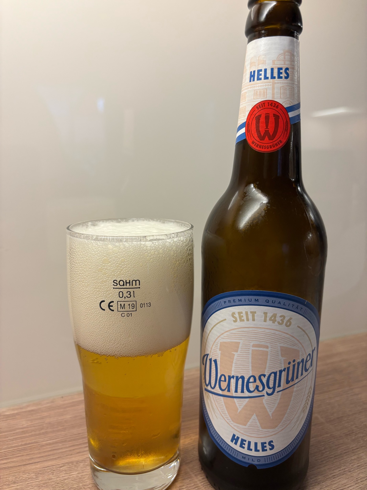 Wernesgrüner Helles, Wernesgrüner Brauerei (Carlsberg)