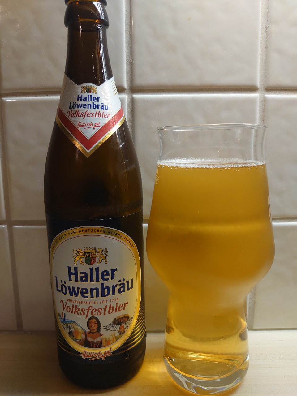 Volksfestbier, Haller Löwenbräu