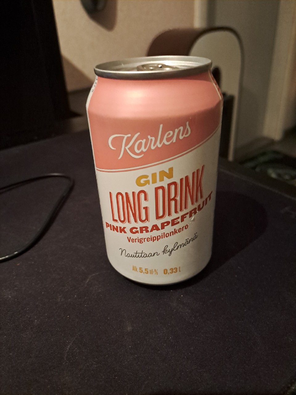 Karlens Gin Long Drink Pink Grapefruit, Finland