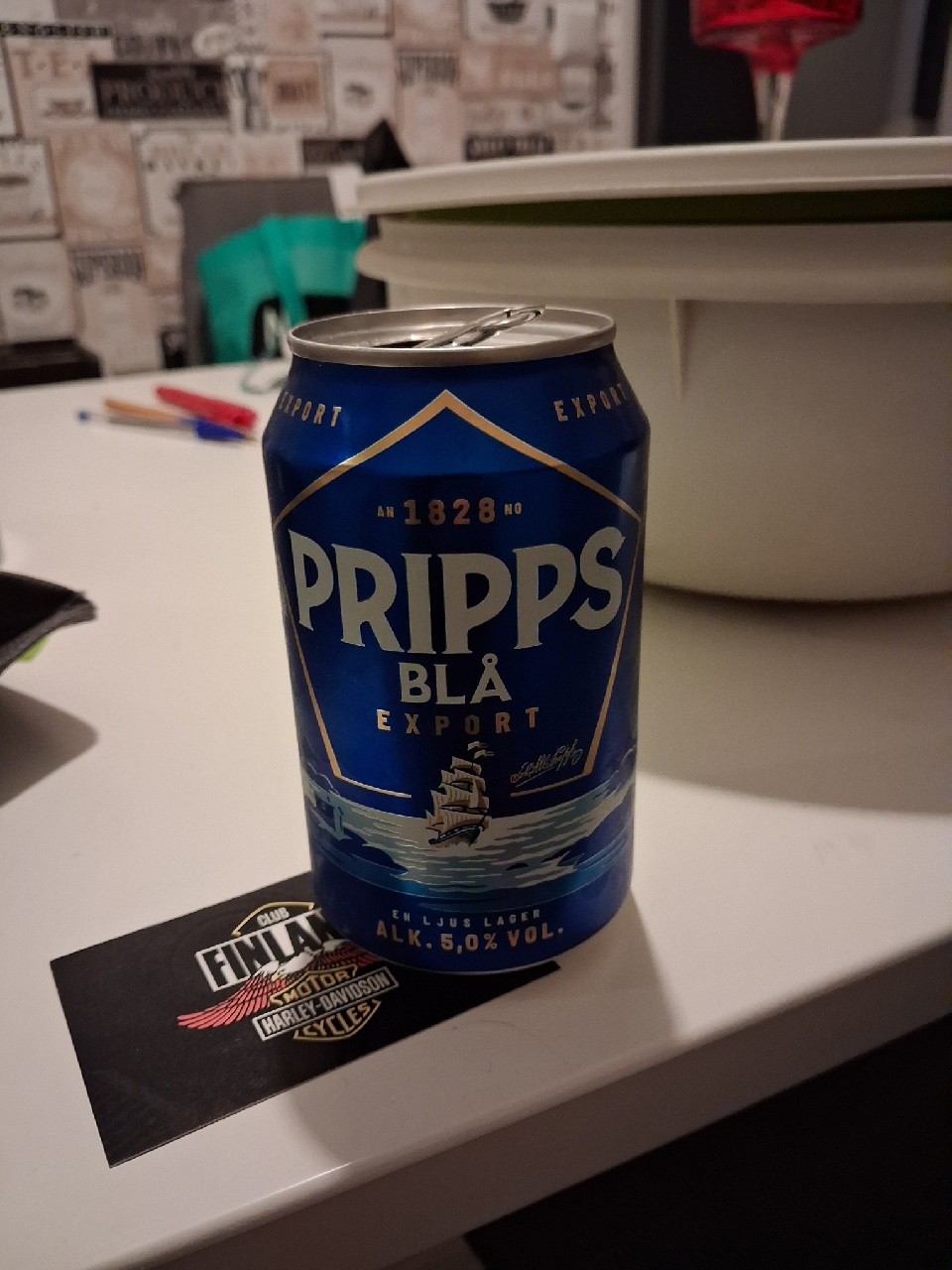 Pripps Blå Export, Sweden