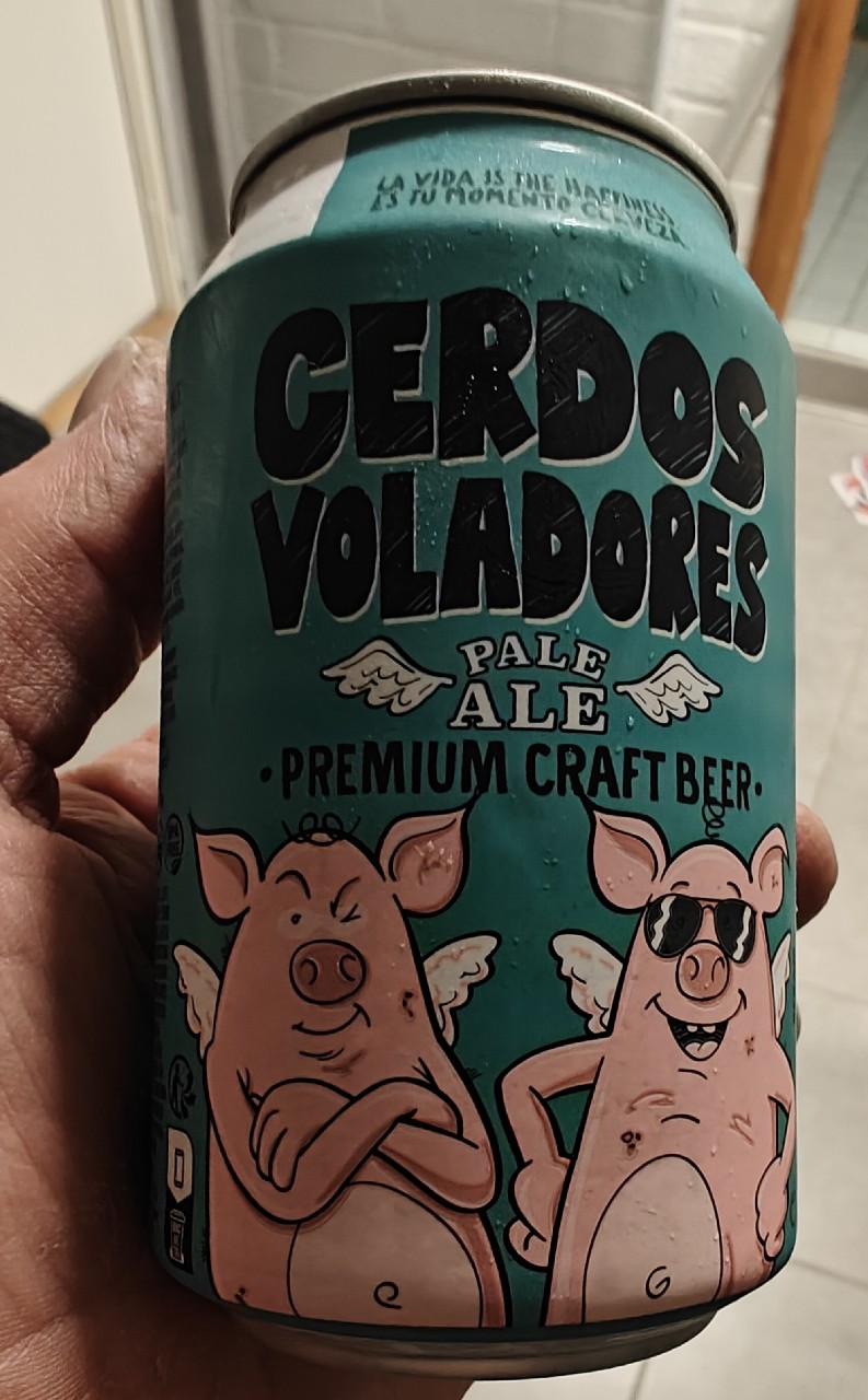 Cerdos Voladores Pale Ale, Barcelona Beer Company