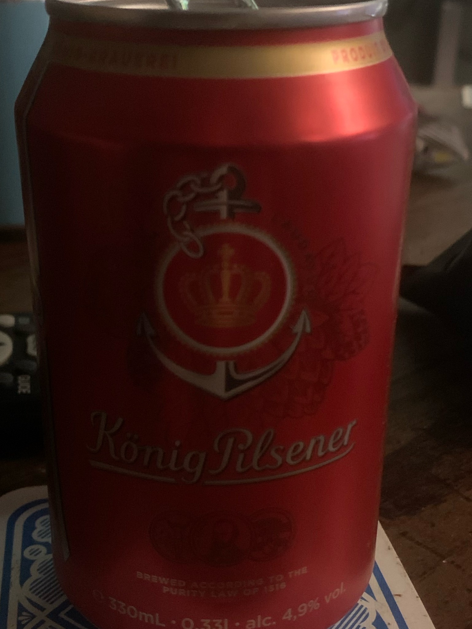 König Pilsener, König Brauerei (Bitburger)