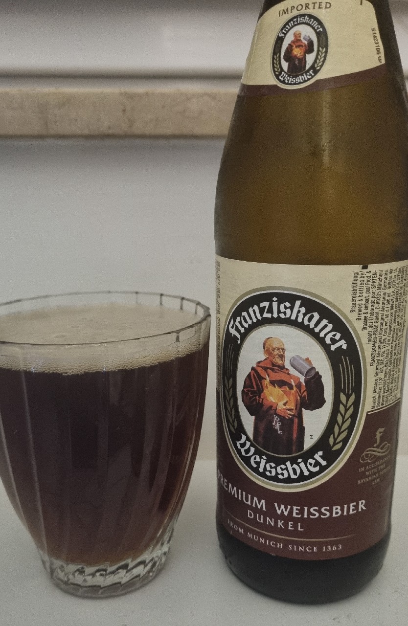 Franziskaner Premium Weissbier Dunkel, Germany