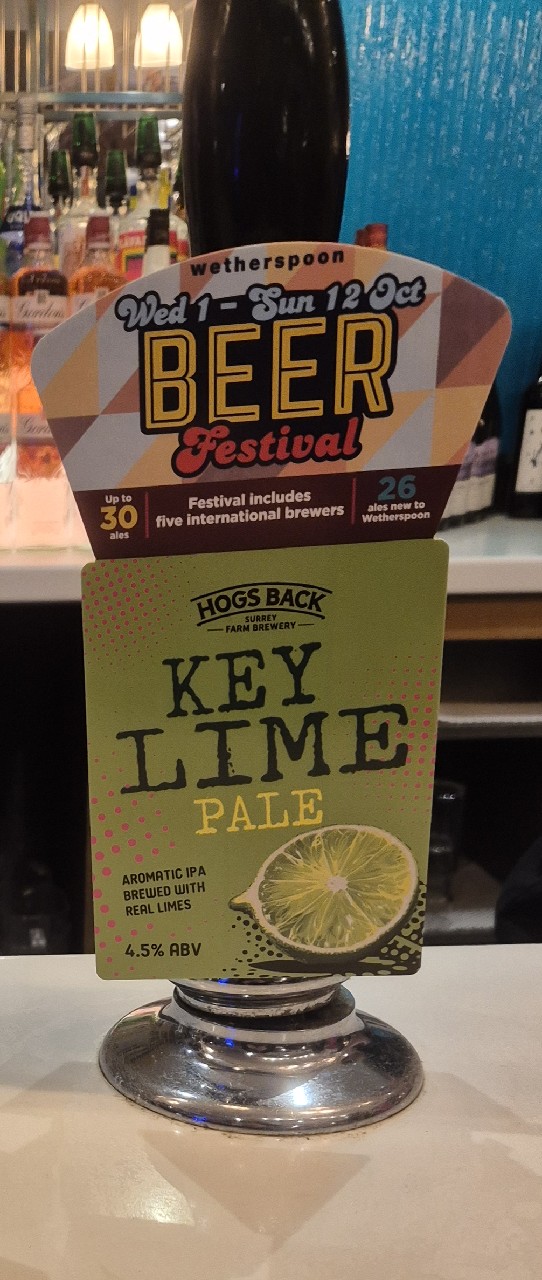 Key Lime, Hogs Back Brewery