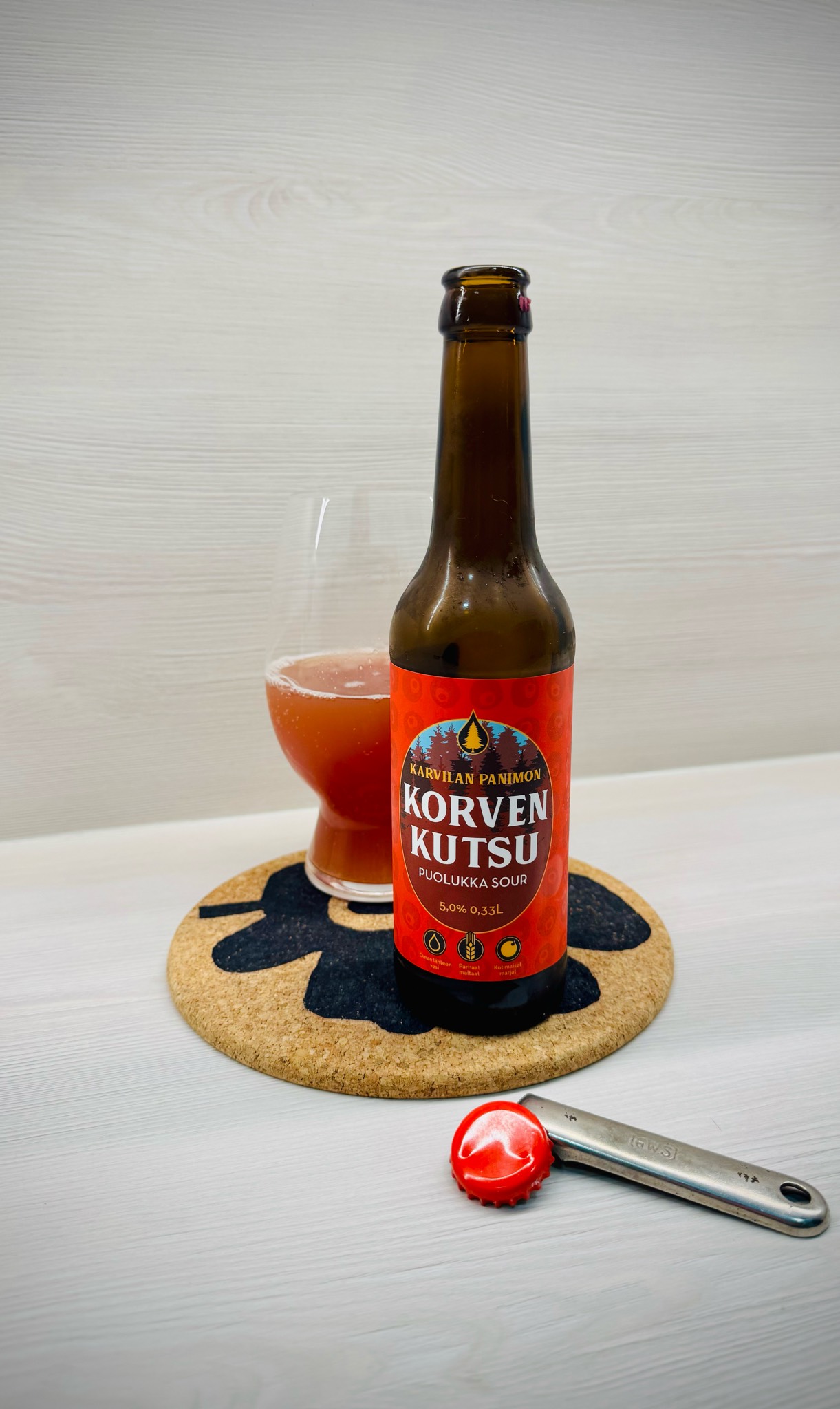 Korven Kutsu Puolukka Sour, Finland