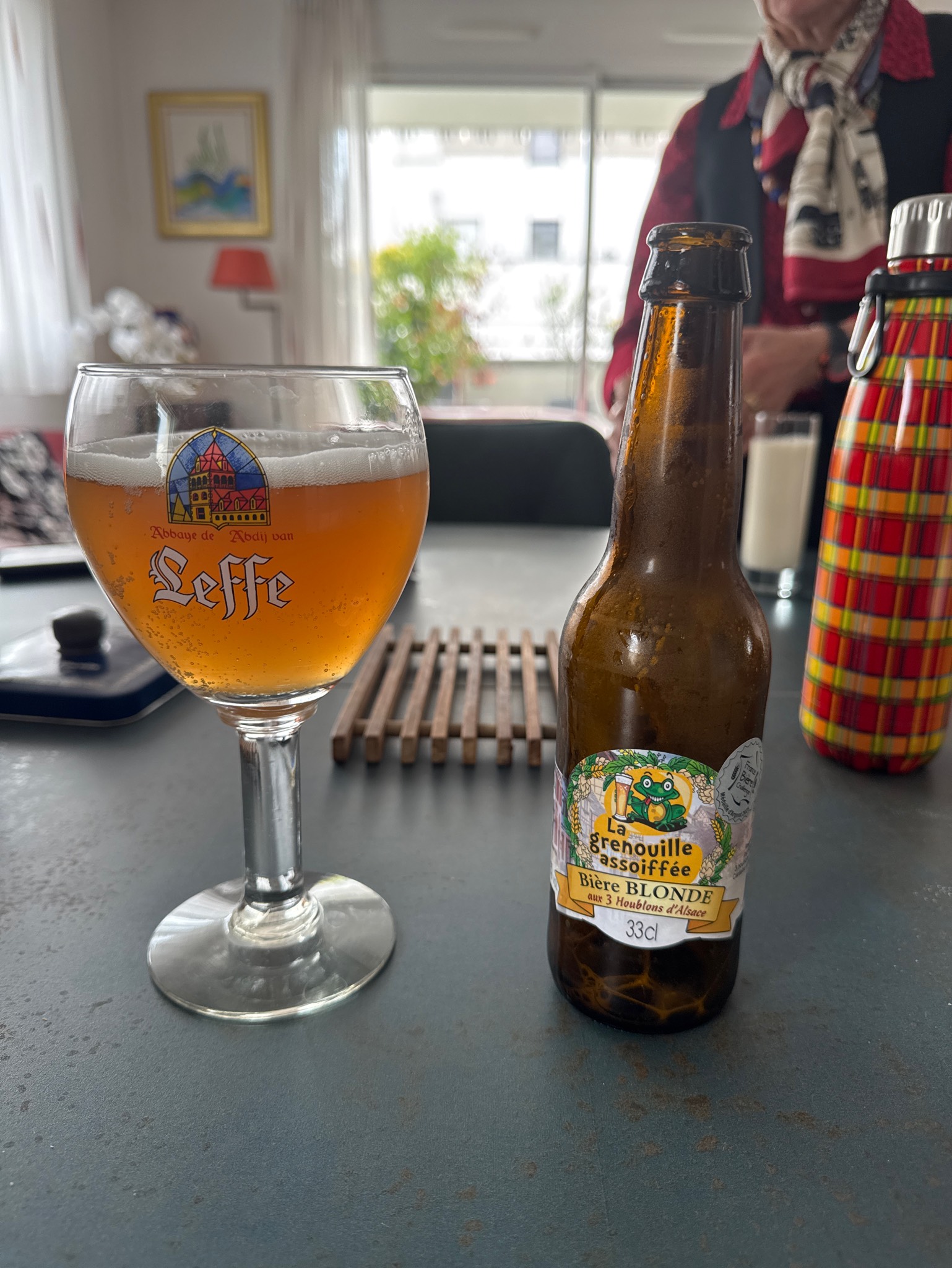 La Grenouille Assoiffée Blonde Aux 3 Houblons D'Alsace, France