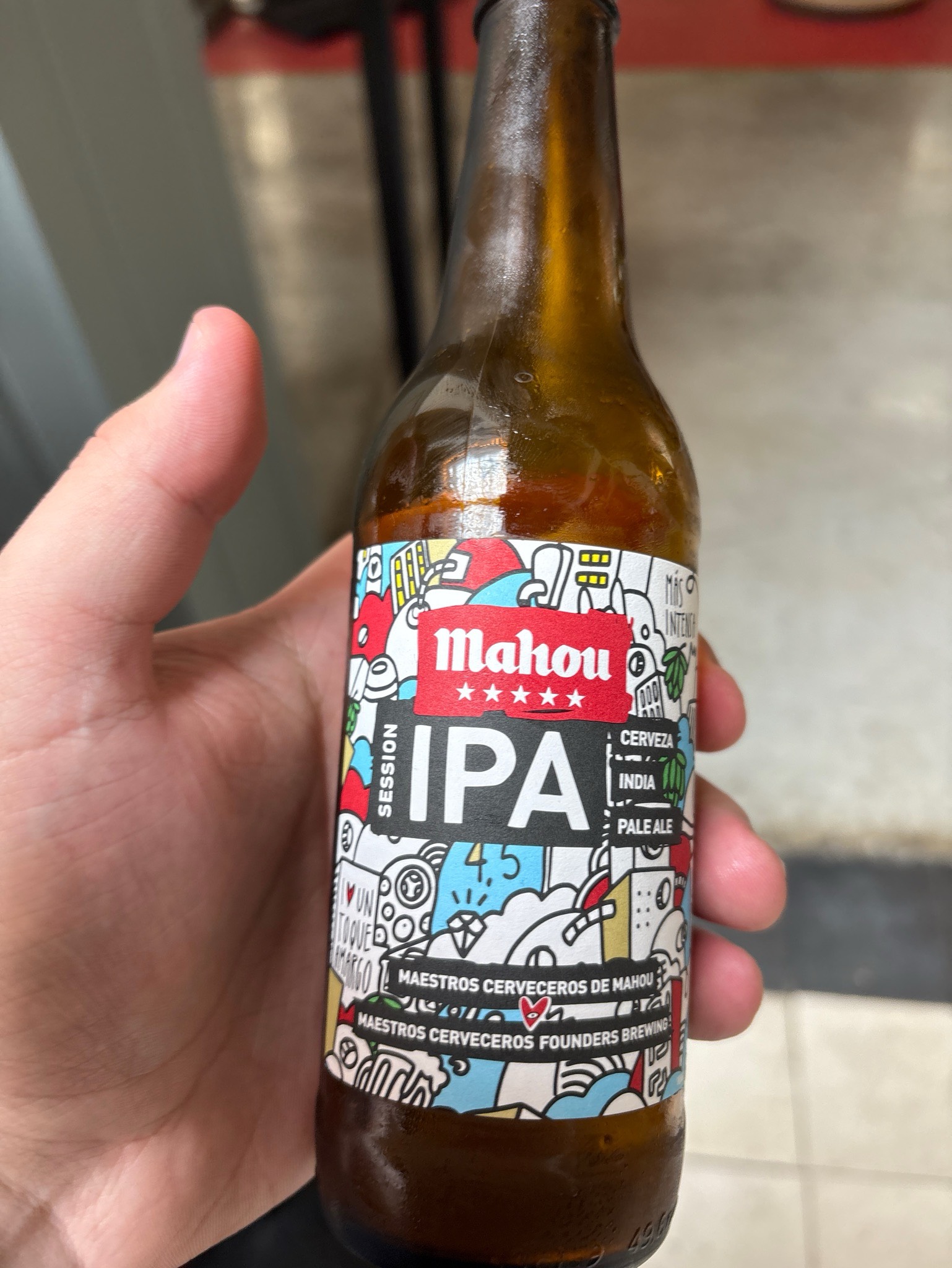 Mahou Session IPA, Mahou (Grupo Mahou-San Miguel)