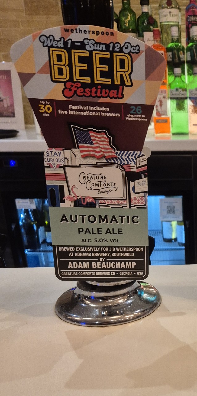 Automatic, Creature Comforts Brewing Company