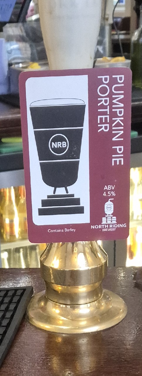 Pumpkin Pie Porter, North Riding Brewery