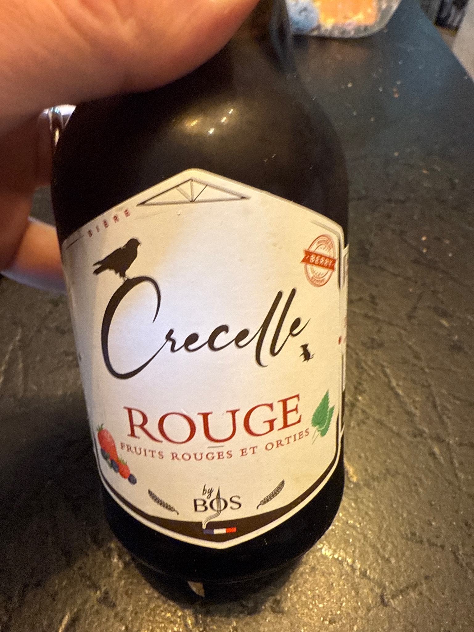 Crécelle Rouge Aux Orties, France