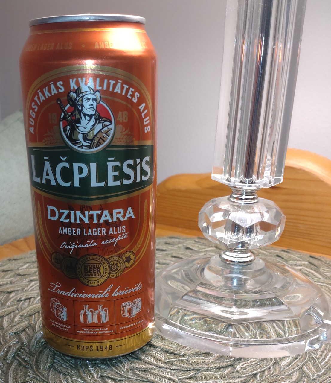 Lāčplēsis Dzintara Amber Lager, SIA Cido Grupa (Royal Unibrew)