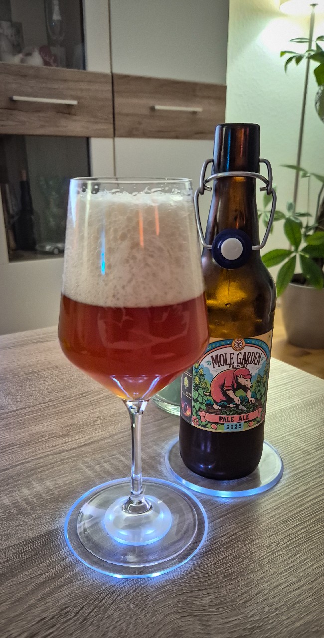 Mole Garden Brewery Pale Ale 2025, Maulwurfgartenbrauerei