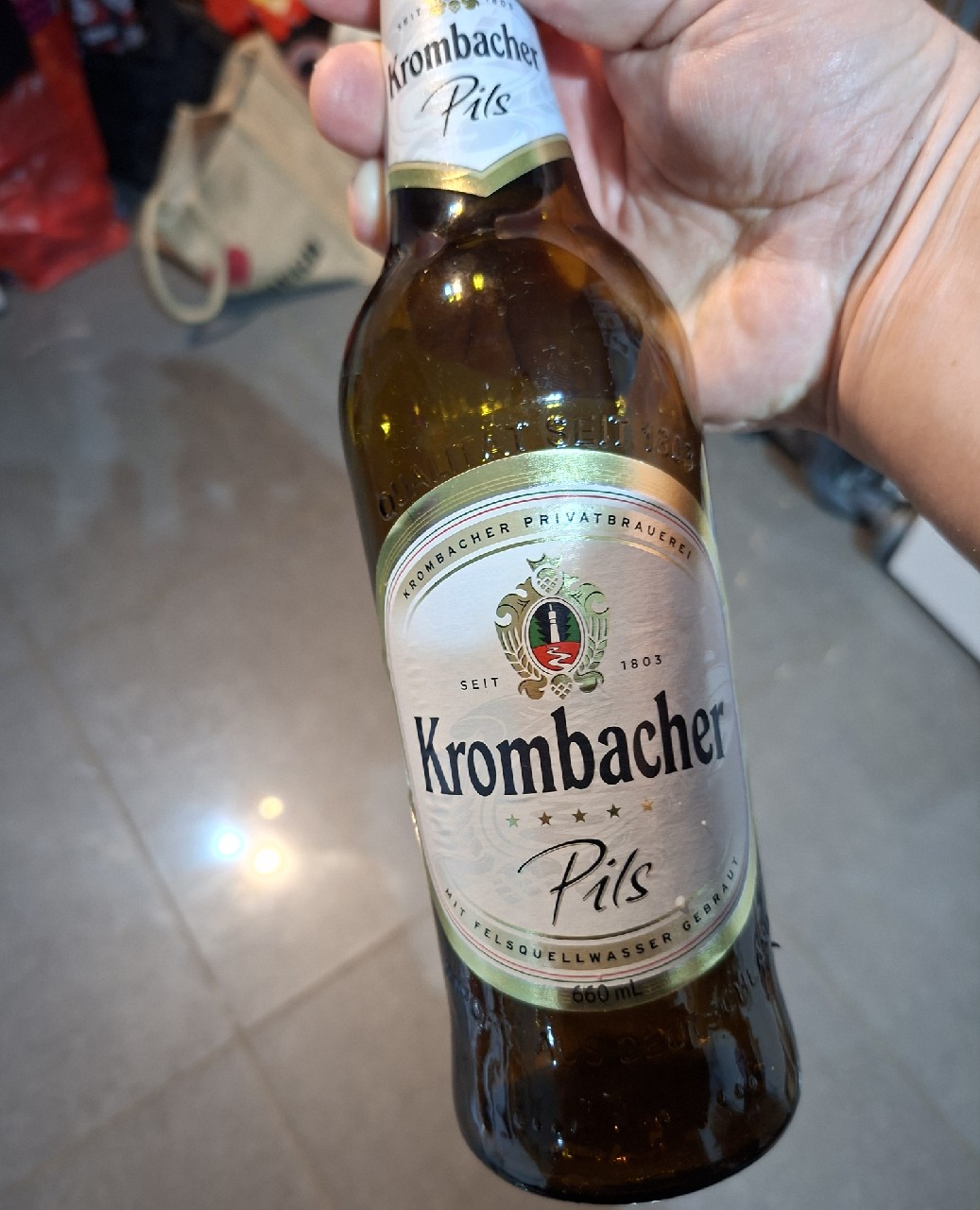 Krombacher Pils, Krombacher Brauerei