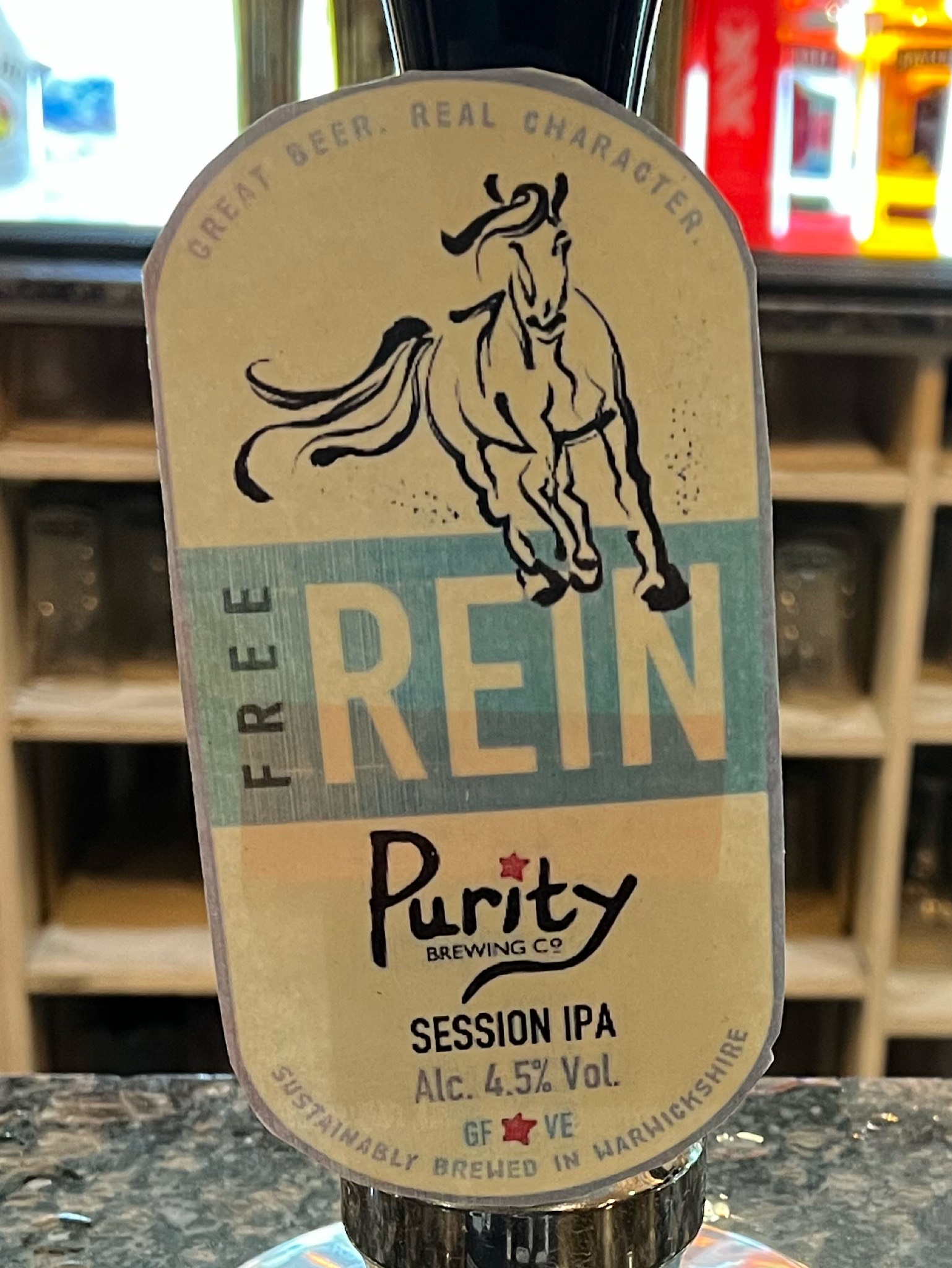 Free Rein, Purity Brewing Co