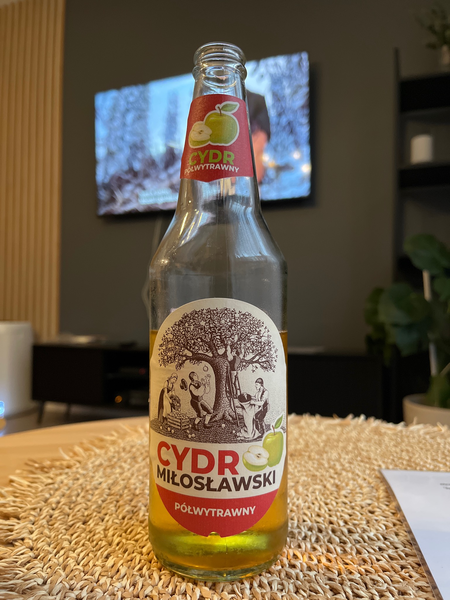 Cydr Miłosławski Półwytrawny, Browar Fortuna