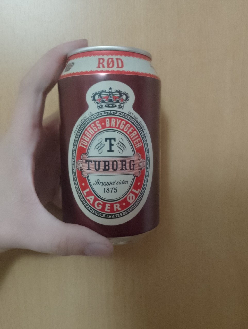 Tuborg Rød, Denmark