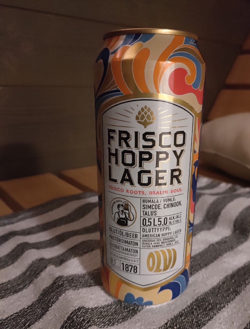 Frisco Hoppy Lager, Olvi