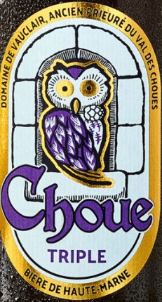 Choue Triple, Brasserie De Vauclair (La Choue)