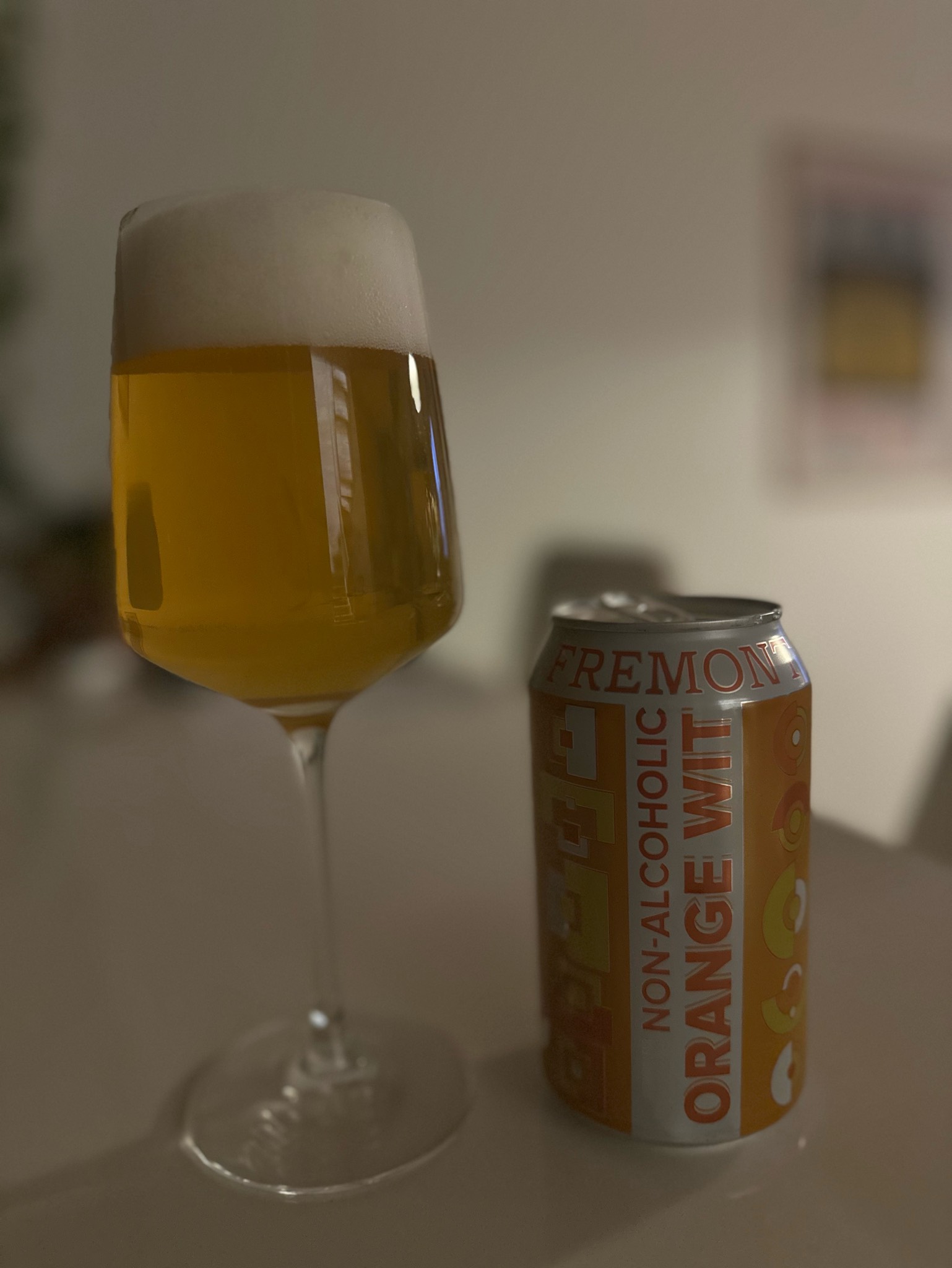 Non-Alcoholic Orange Wit, Fremont Brewing Company