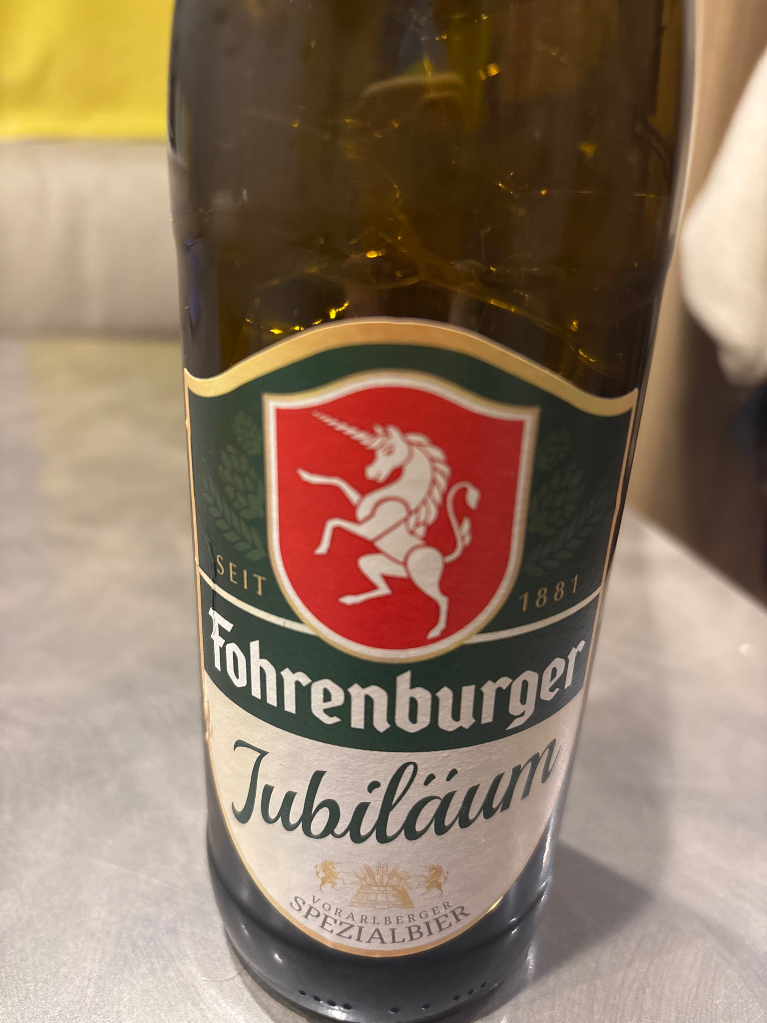 Fohrenburger Jubiläum, Brauerei Fohrenburg