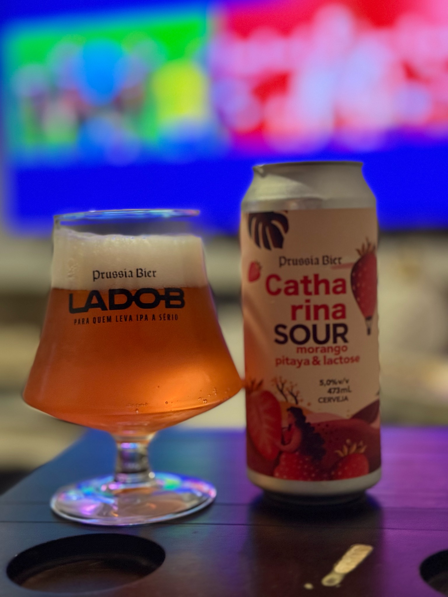 Catharina Sour Morango Pitaya & Lactose, Prussia Bier