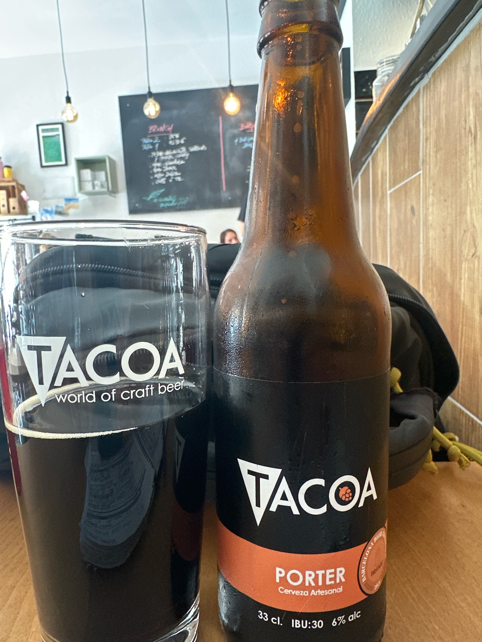 Tacoa Porter, TACOA Cervezas Artesanales