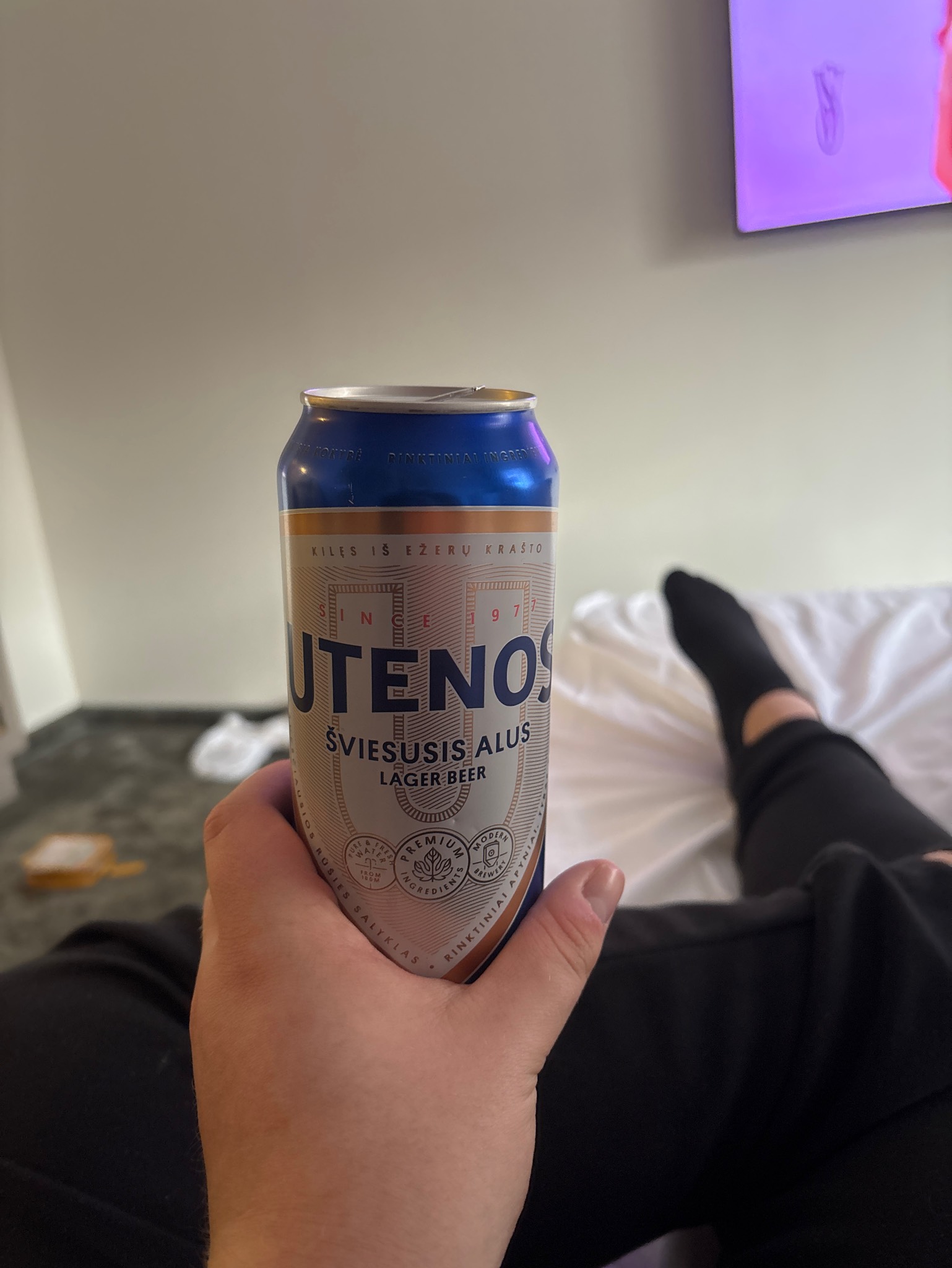 Utenos Lager Beer / Šviesusis Alus, Lithuania