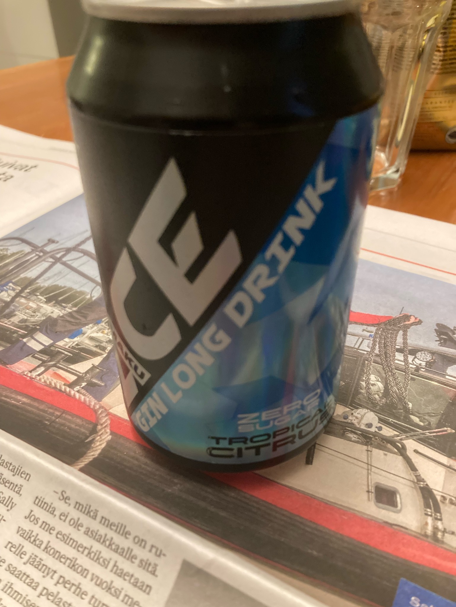 Ace Long Drink Zero Sugar Tropical Citrus, Finland