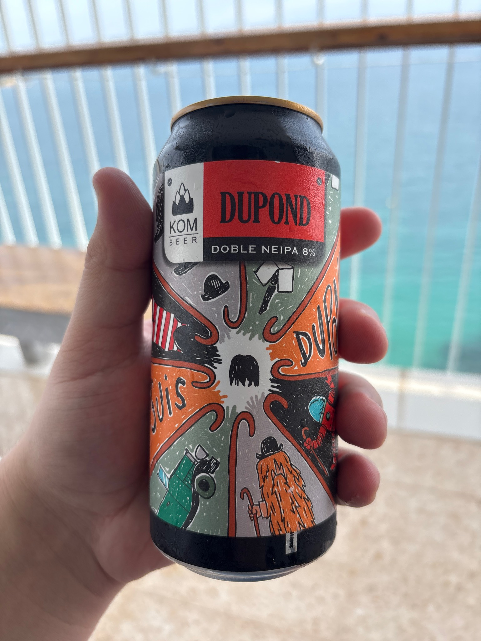 Dupond ( single hop mosaic), Kom Beer