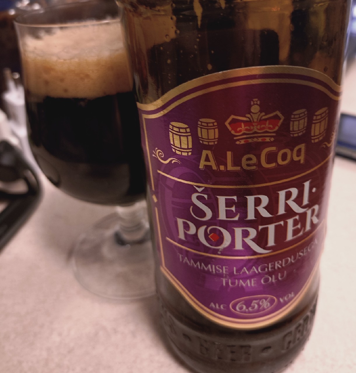 Le Coq Šerri Porter Oak-Aged, Estonia