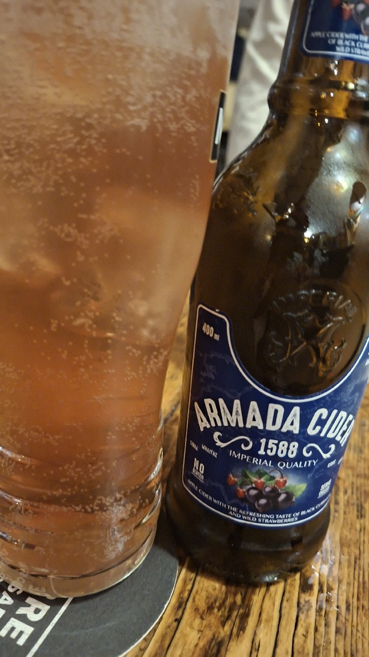 Armada Cider Wild Strawberry, Bebidas Mulhacén