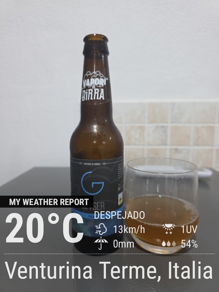 GEYSER, VAPORI DI BIRRA