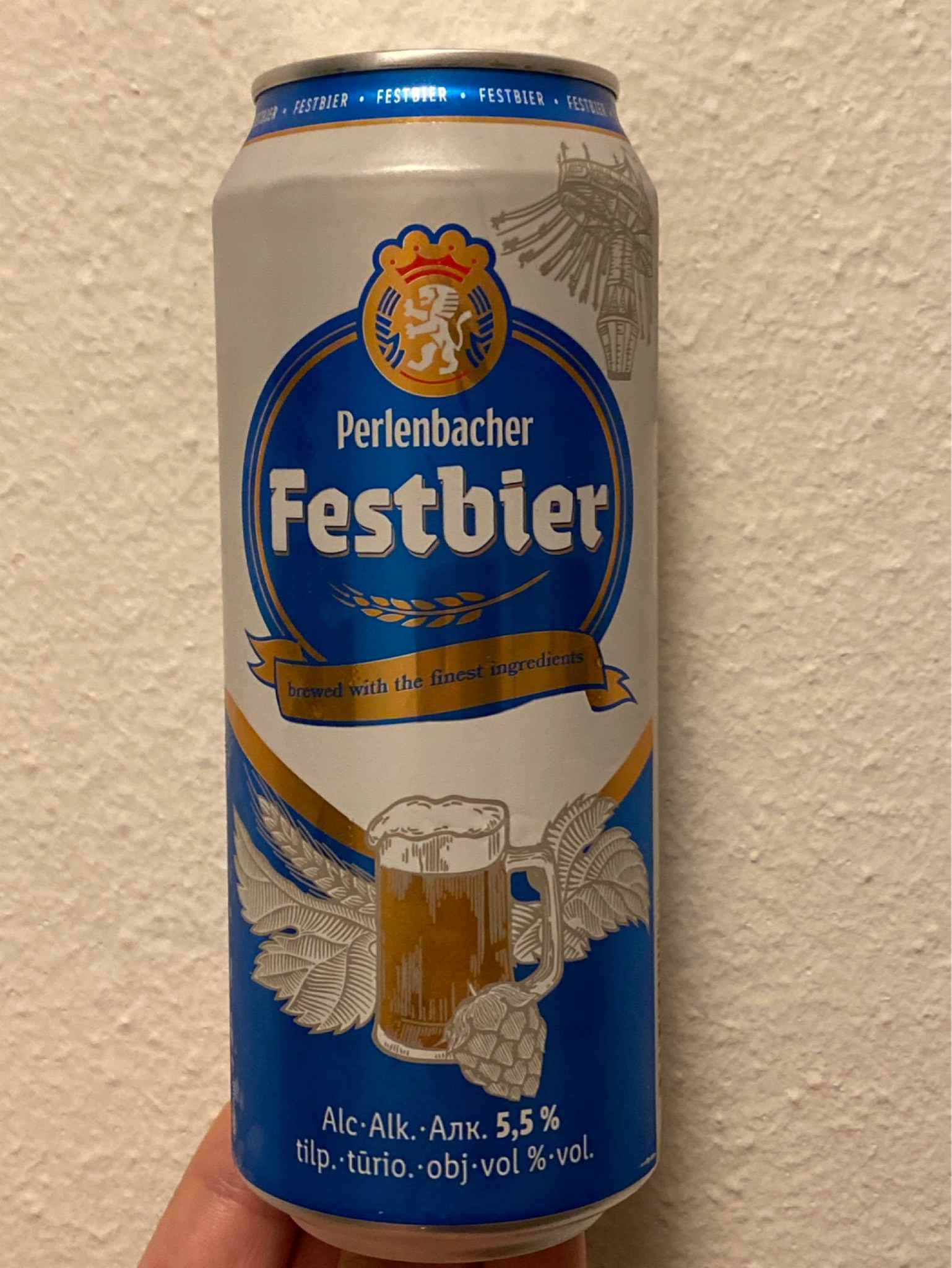 Perlenbacher Festbier, Lidl Deutschland / Germany