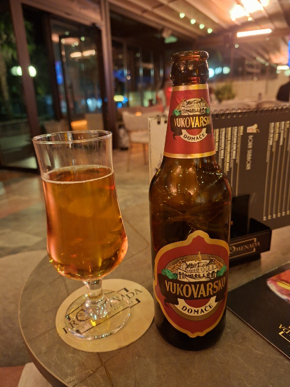 Vukovarsko Domaće Svijetlo Pivo, K Pivovari Vukovar