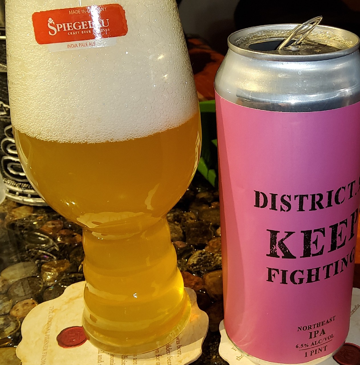 keep fighting, District 96 Beer Factory