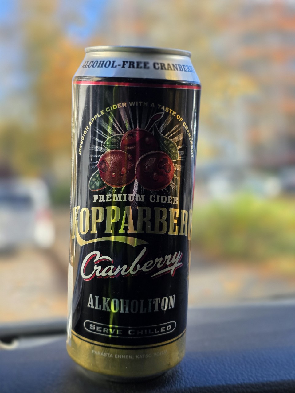 Kopparberg Cranberry Alkoholiton, Sweden